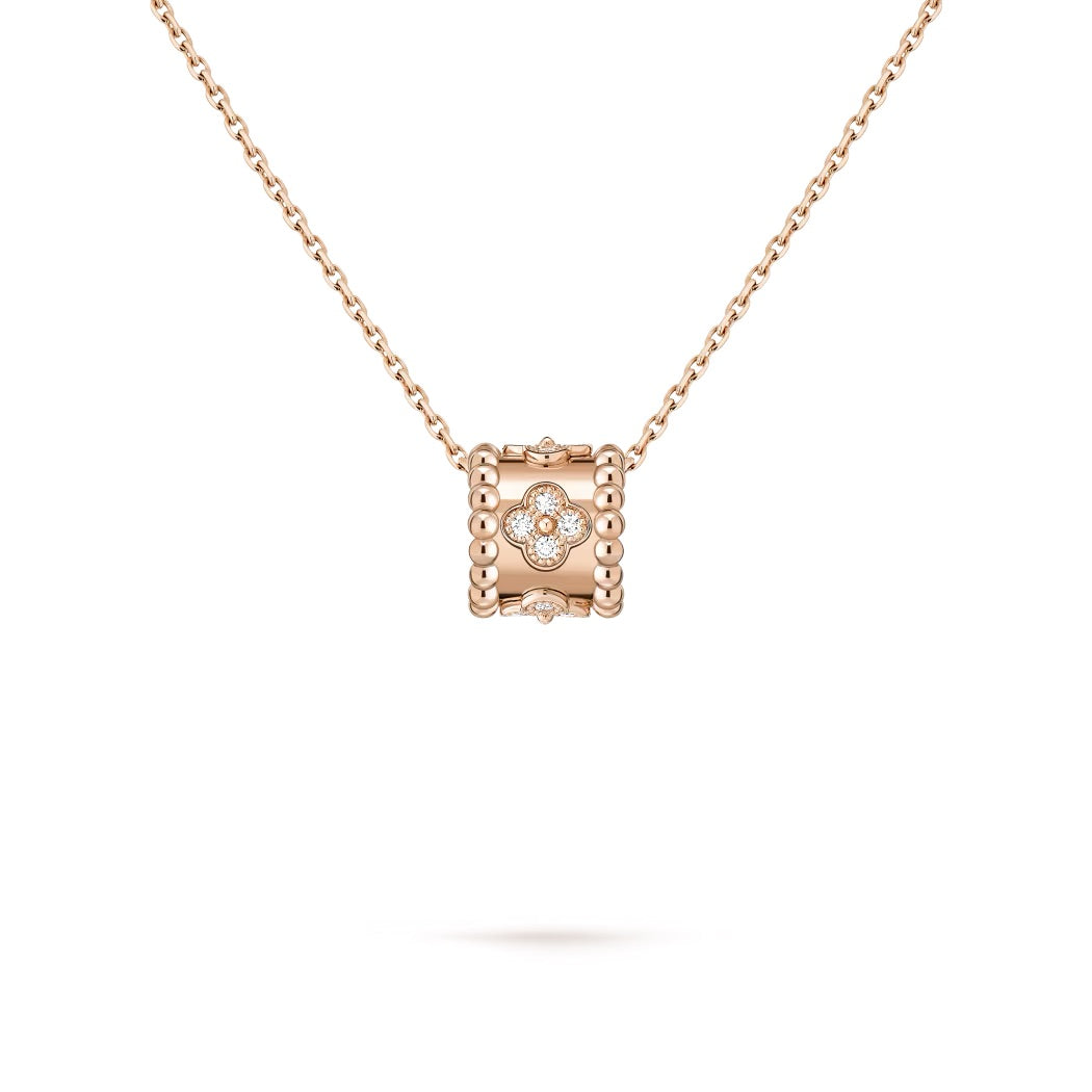 14ct Gold Perlee Pendant