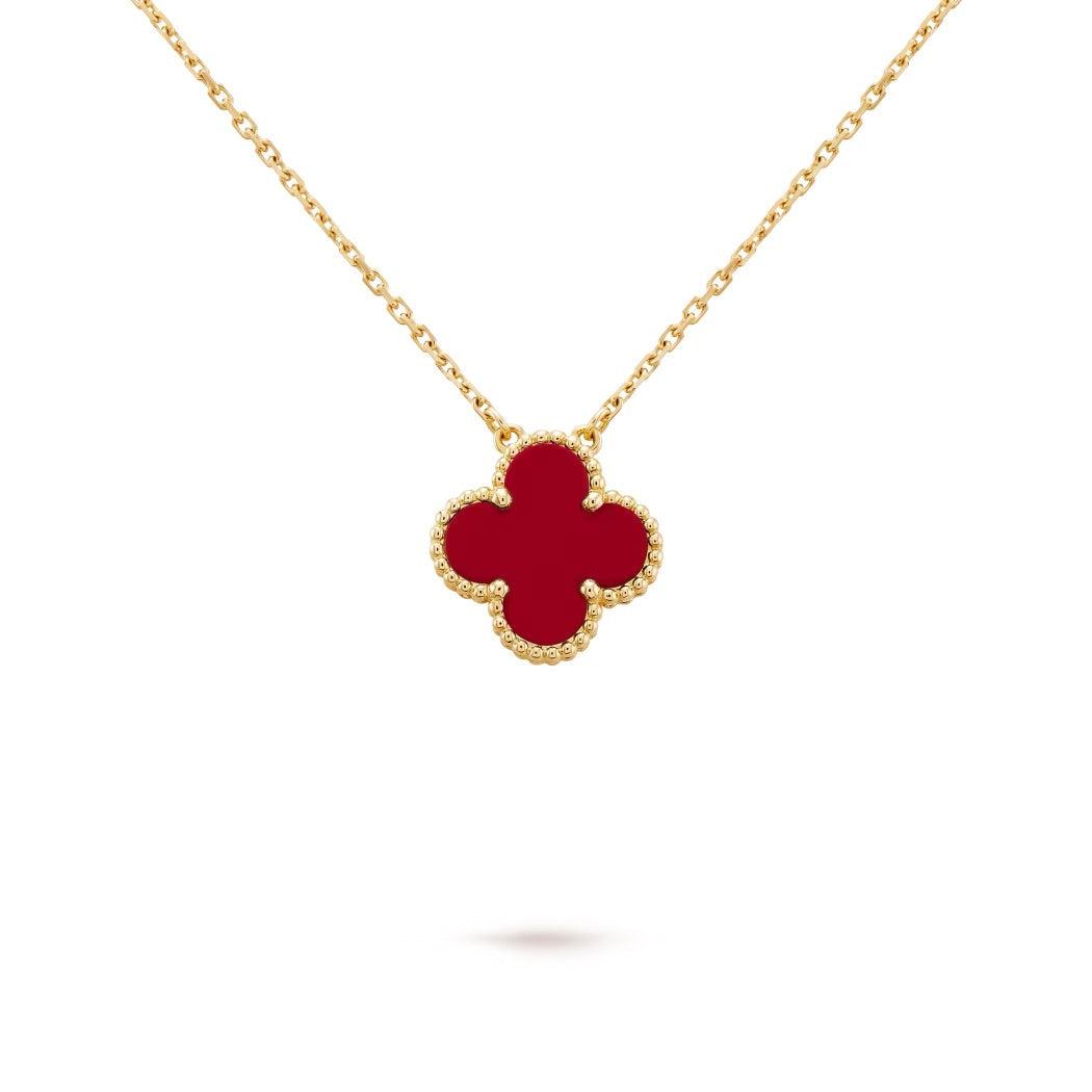 14ct Clover Charm Pendant