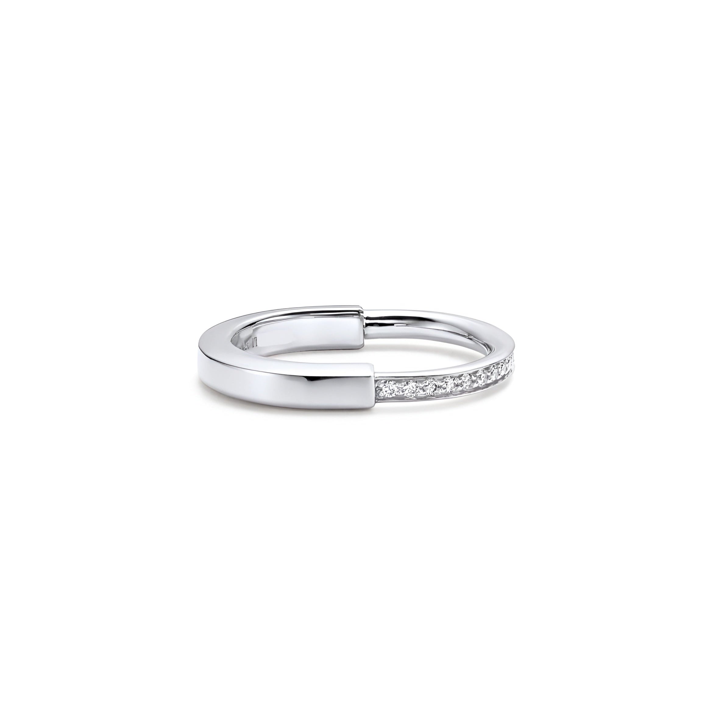 14ct Gold Lock Ring