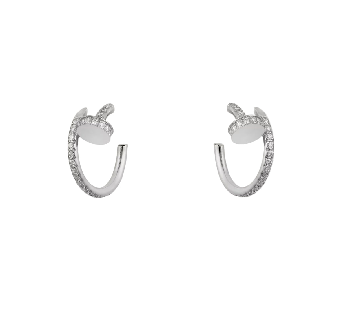 14ct Gold Nail Earrings