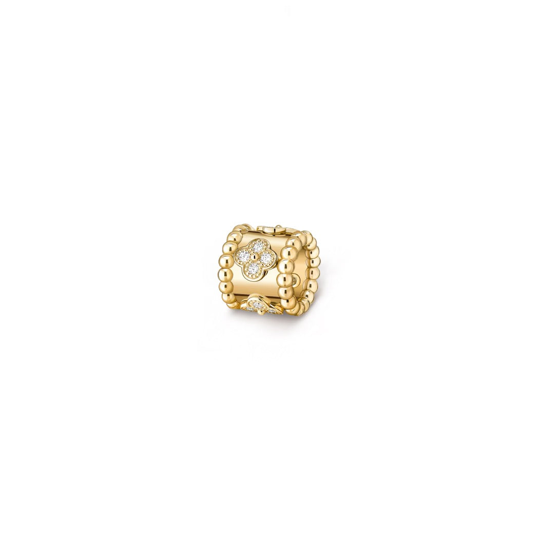 14ct Gold Perlee Pendant